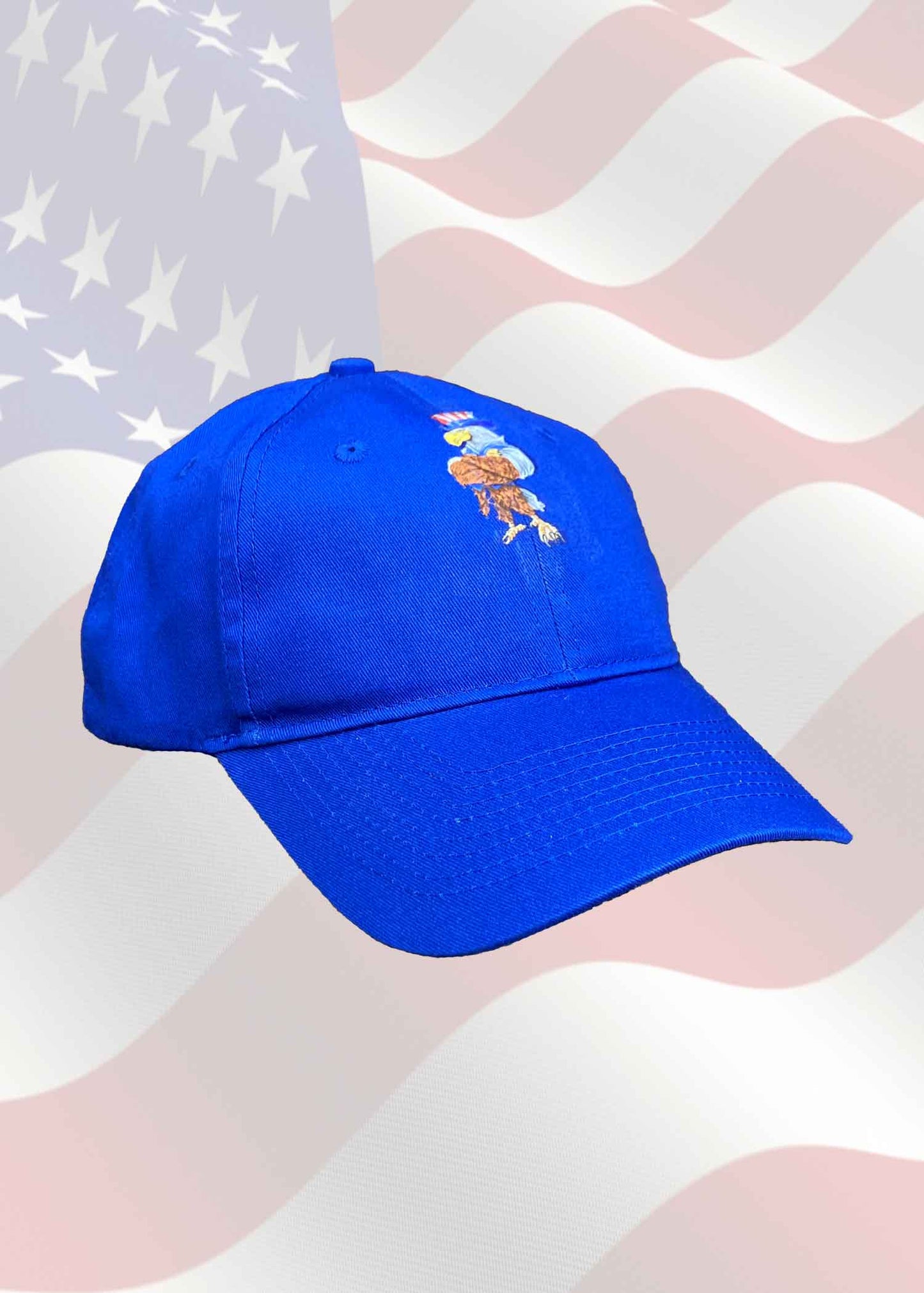 Royal Blue Commander Hat