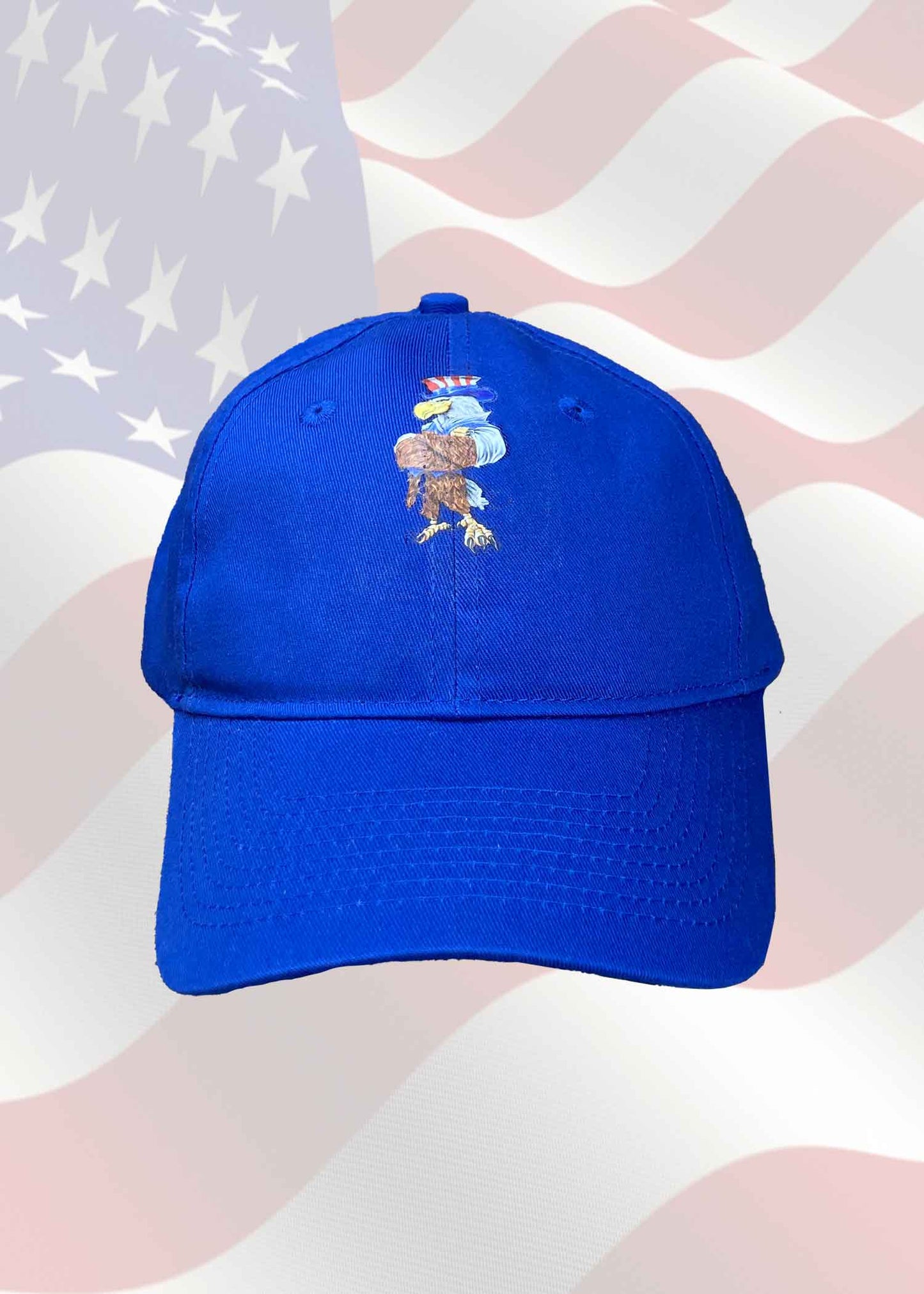 Royal Blue Commander Hat