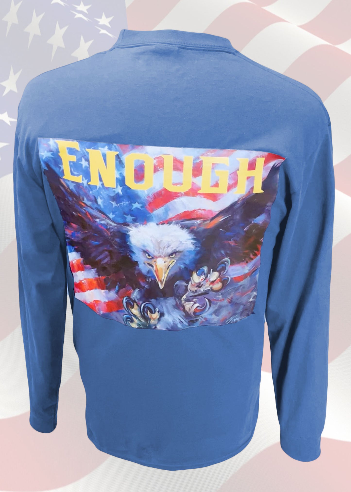"Enough" Patriotic Eagle T-Shirt