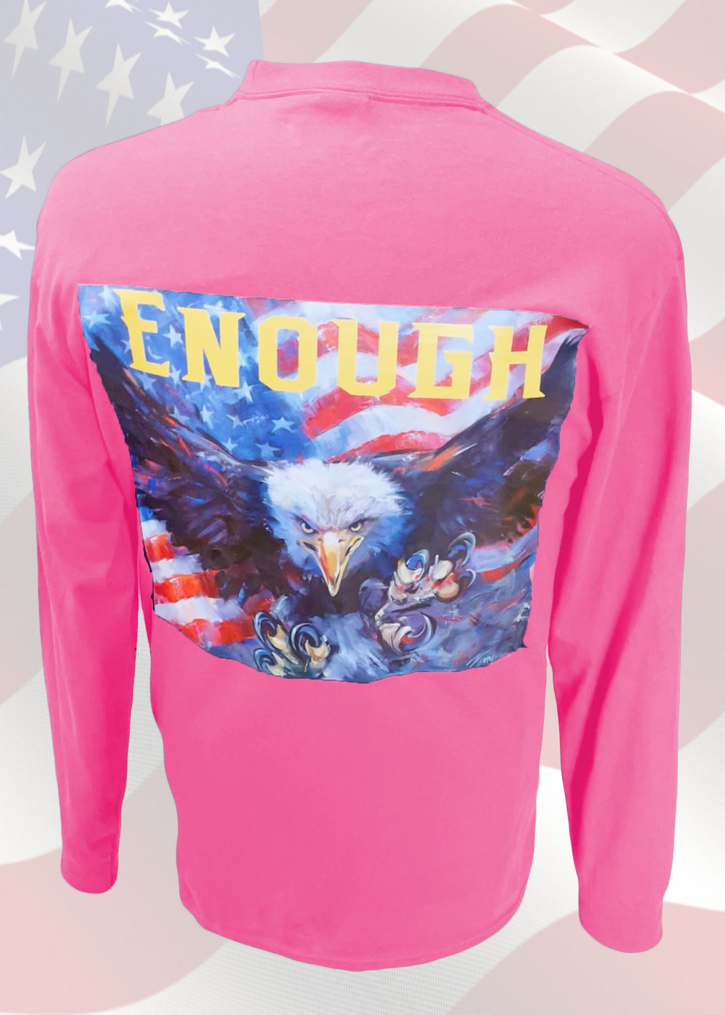"Enough" Patriotic Eagle T-Shirt