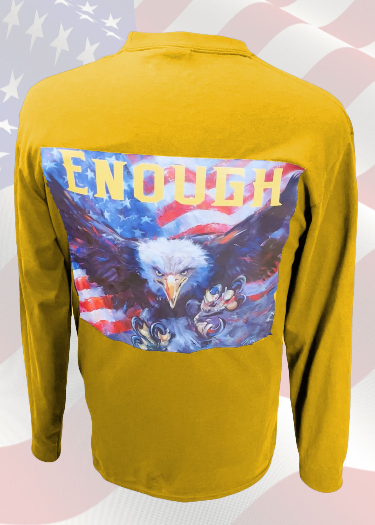 "Enough" Patriotic Eagle T-Shirt